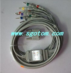 專業醫療監護配件 供應HP、飛利浦、邁瑞PM5000一體式心電導聯線及電子配件